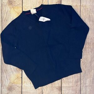 Gap navy blue v-neck sweater